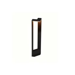 Ansell LED Piedestallampa Arco Grafit 11W 468lm - 840 Kallvit | 60cm - IP54