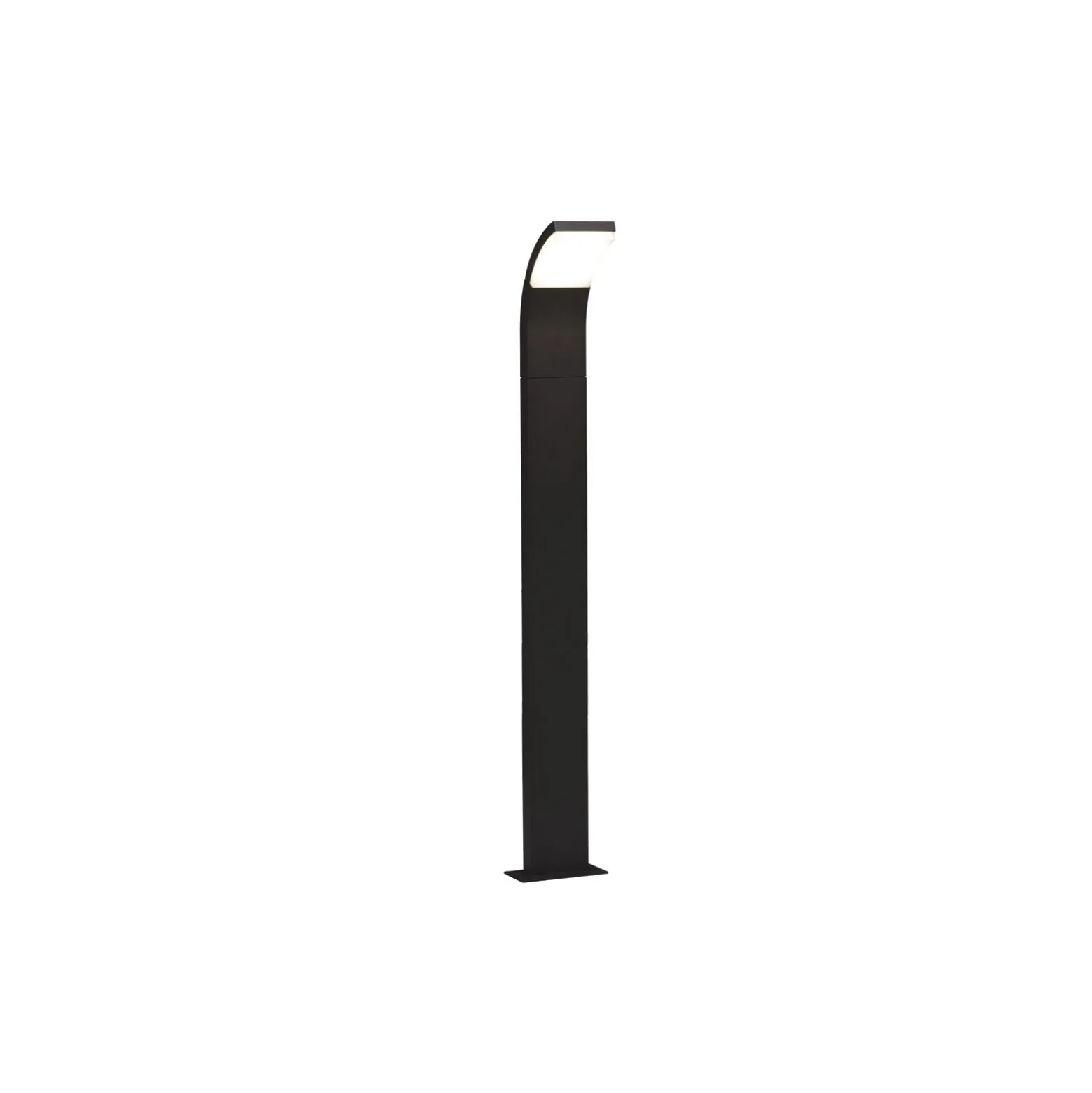 Ansell LED Piedestallampa Senza Grafit 6.5W 406lm - 840 Kallvit | 100cm - IP54