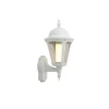 Ansell LED Vägglampa Latina Lykta Vit - Passande för E27 Upp Till 42W | IP65