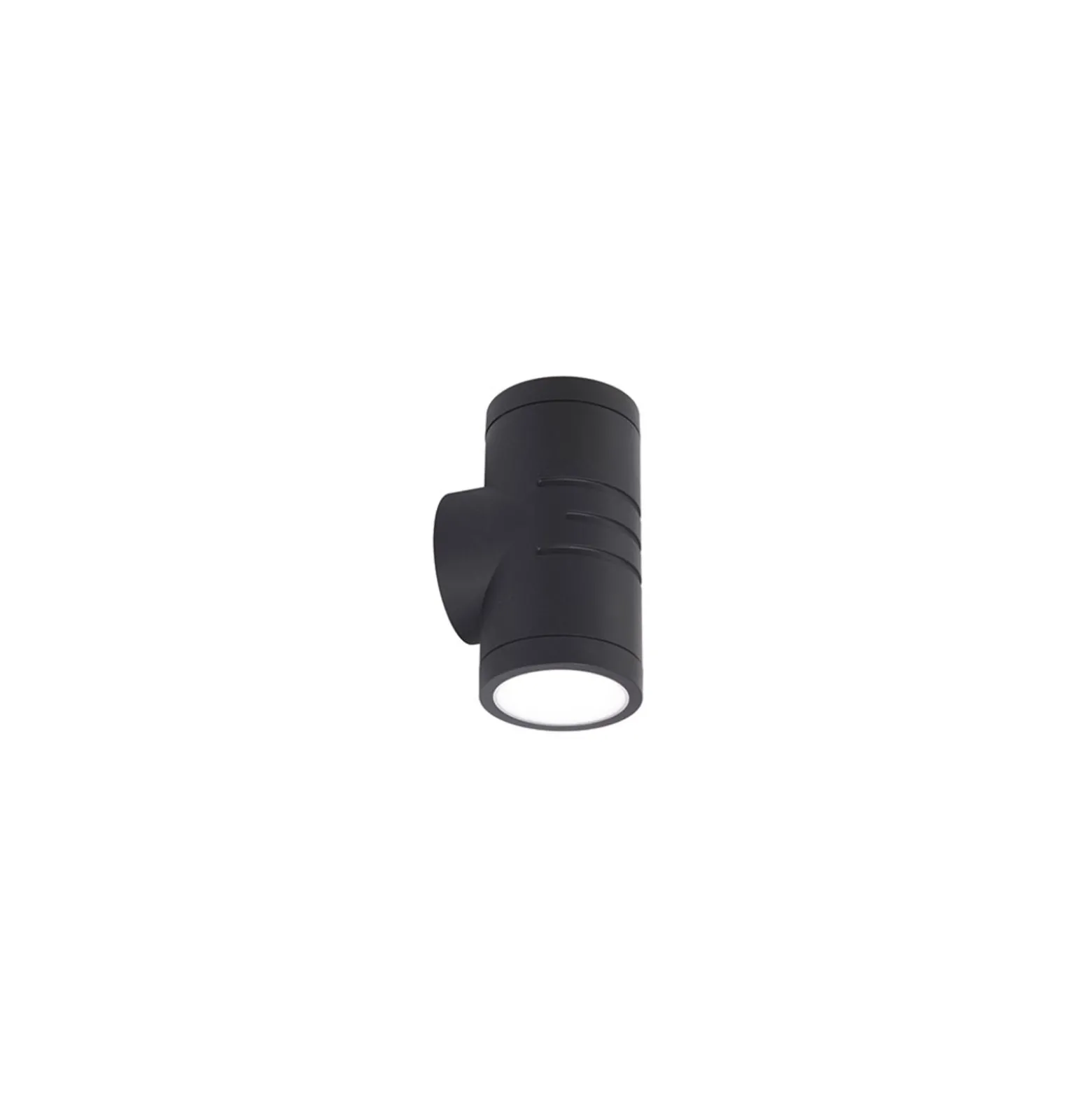 Ansell Vägglampa Reef Svart Up & Down - Utomhus - 10W 885lm 90D - 830-840-860 CCT | IP65