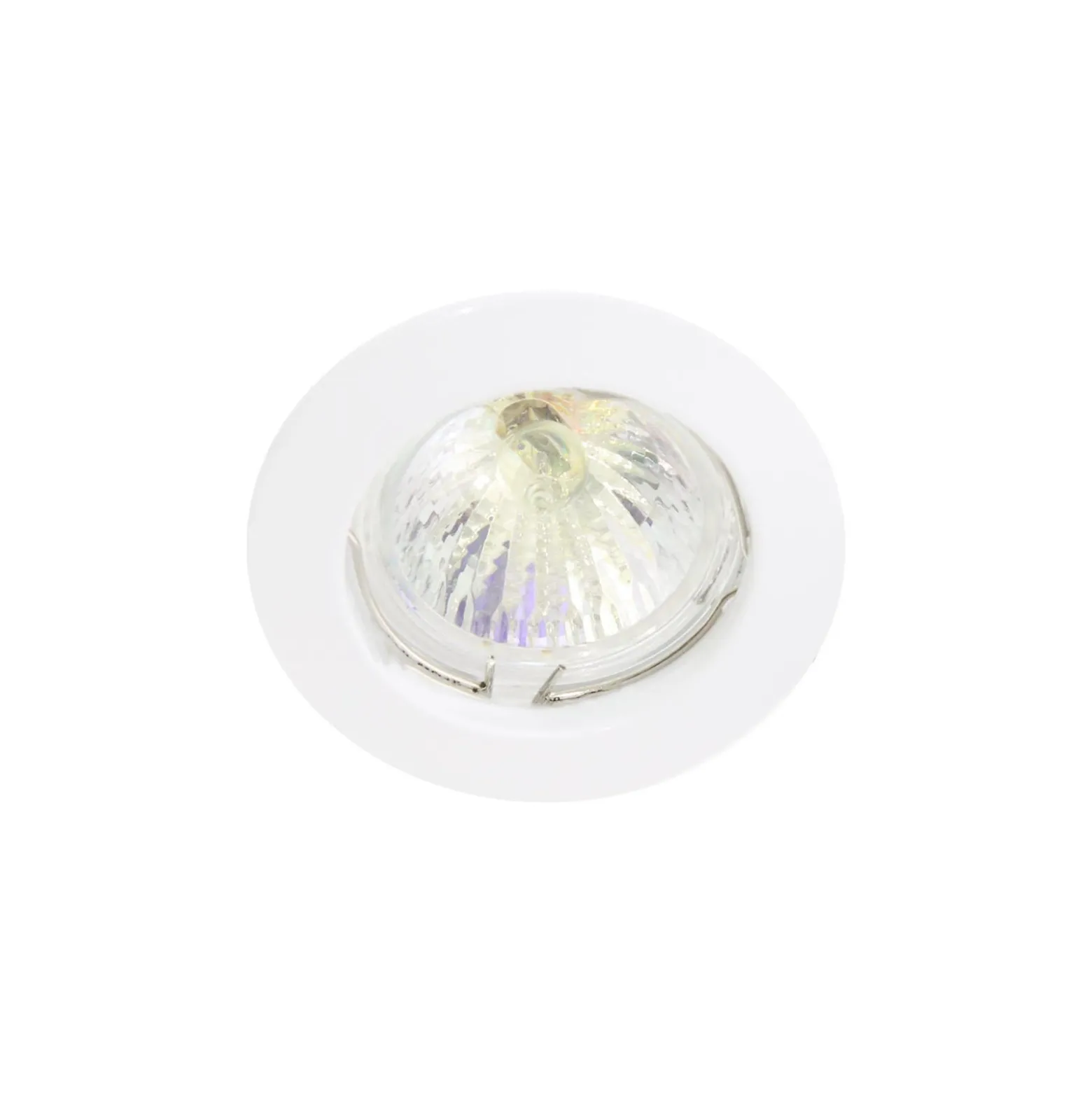 Any Lamp Infälld Spot Cirkulär Vit | Utskärning 64mm - GU5.3 Sockel