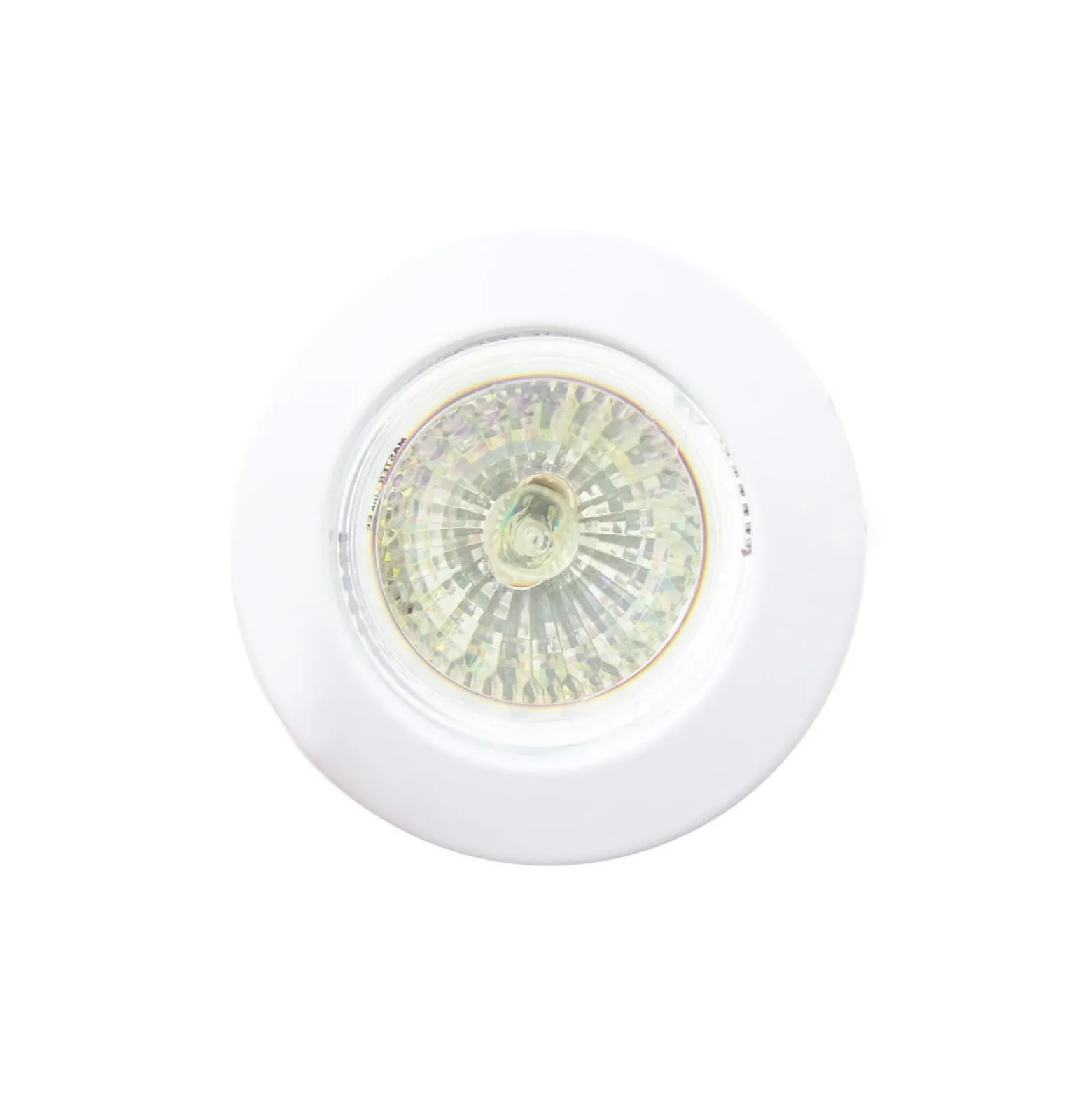 Any Lamp Infälld Spot Cirkulär Vit | Utskärning 64mm - GU5.3 Sockel