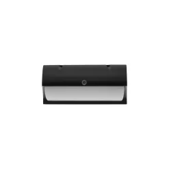 Bright Choice LED Plafond Svart 12W 1200lm - 840 Kallvit | IP54 - Ljussensor