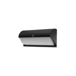 Bright Choice LED Plafond Svart 12W 1200lm - 840 Kallvit | IP54 - Ljussensor