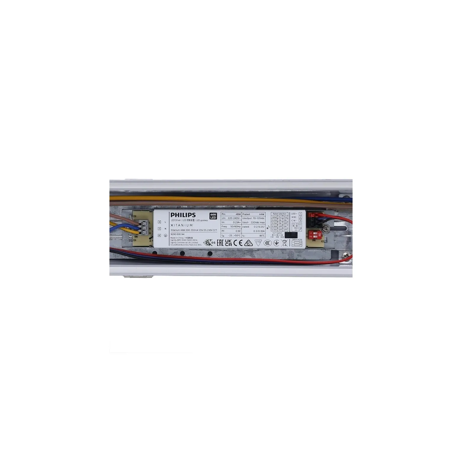 Bright Choice LED Allmänbruksarmatur Vattentät 35/40/50/60W Max. 8400lm - 830- 840-860 CCT | 150cm - IP65