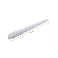 Bright Choice LED Allmänbruksarmatur Vattentät 25/30/40/45W Max. 6300lm - 830- 840-860 CCT | 120cm - IP65