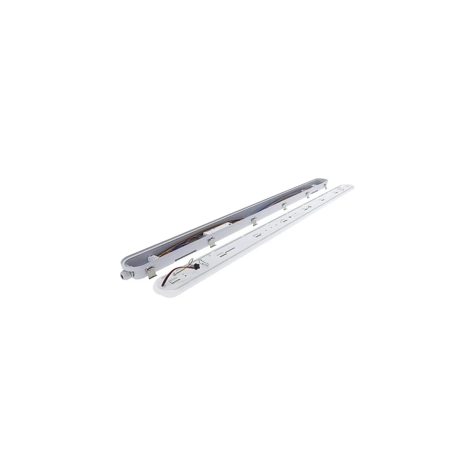 Bright Choice LED Allmänbruksarmatur Vattentät 25/30/40/45W Max. 6300lm - 830- 840-860 CCT | 120cm - IP65