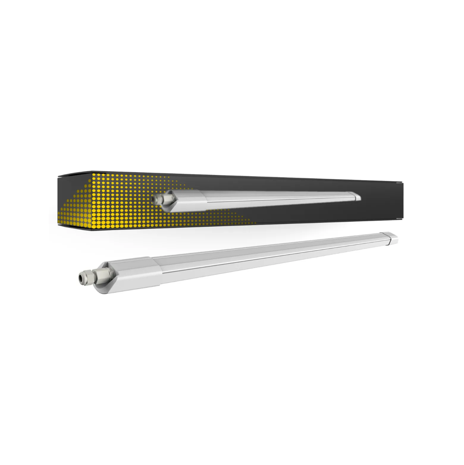 Bright Choice LED Allmänbruksarmatur Vattentät 27W 2970lm - 840 Kallvit | 150cm