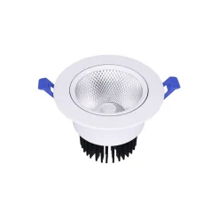 Bright Choice LED Downlight Runda Lutningsbar 12W 960lm 60D - 930 Varm Vit | 110mm - Utskärning 90mm - UGR <19