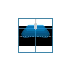 Bright Choice LED Gatubelysning 150W 18000lm 70x140D - 740 Kallvit | IP65 - Ljussensor - Asymmetrisk