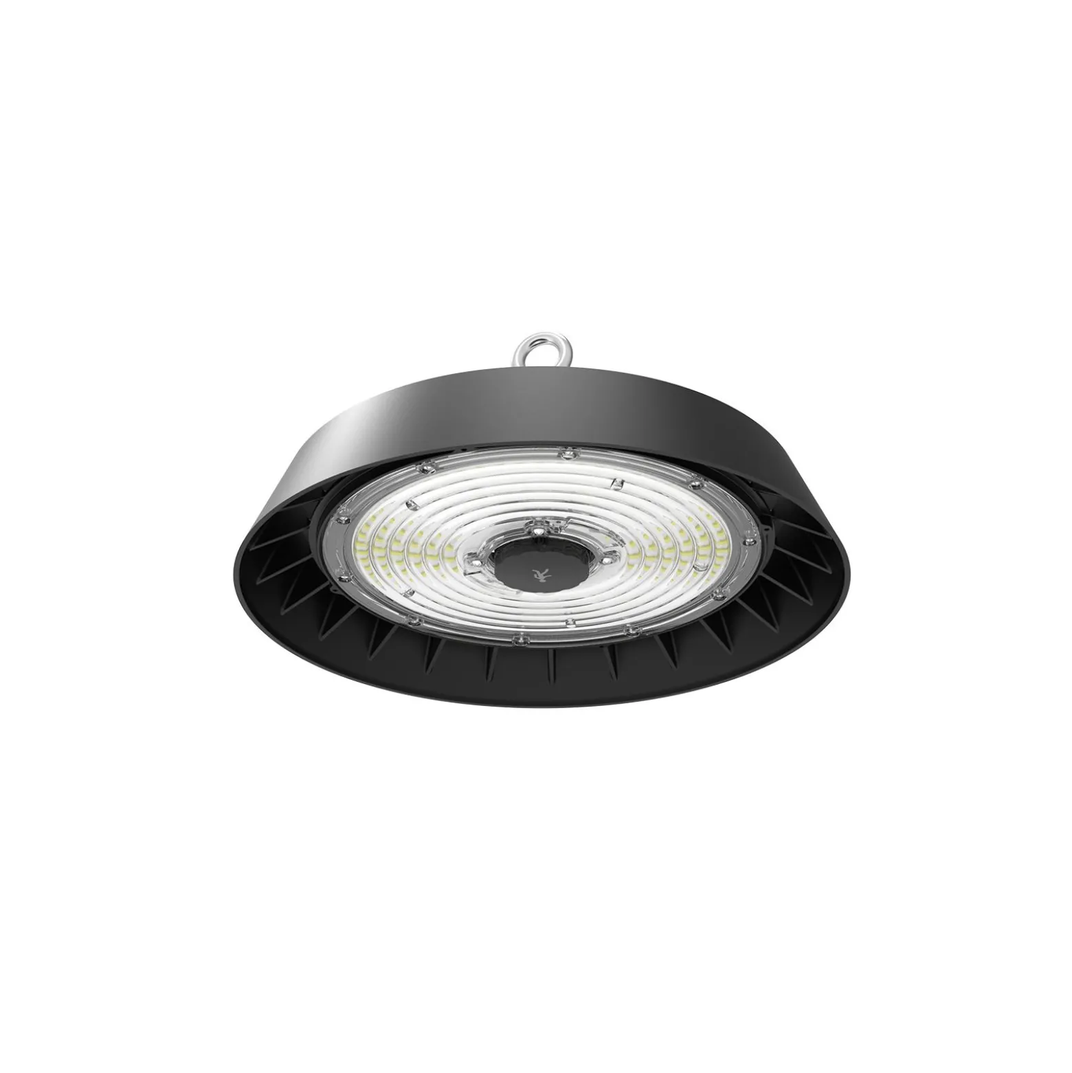 Bright Choice LED Highbay Stål Svart 150W 25500lm 90D - 757 Kallvit | IP65 - med Rörelse- och Ljussensor