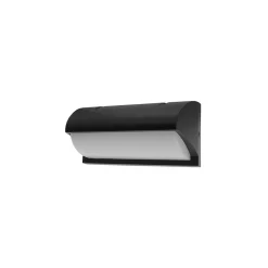 Bright Choice LED Plafond Svart 12W 1200lm - 830 Varm Vit | IP54