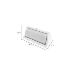 Bright Choice LED Plafond Vit 12W 1200lm - 840 Kallvit | IP54