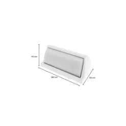 Bright Choice LED Plafond Vit 12W 1200lm - 830 Varm Vit | IP54