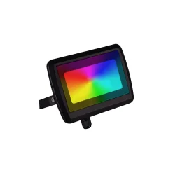 Bright Choice LED Strålkastare Aluminium Svart 20W 2000lm 90D - RGBW | IP65