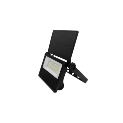 Bright Choice LED Strålkastare Svart 10W 860lm 120D - 765 Dagsljus | IP65 - Solar - Symmetrisk
