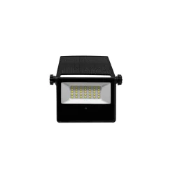 Bright Choice LED Strålkastare Svart 10W 860lm 120D - 765 Dagsljus | IP65 - Solar - Symmetrisk