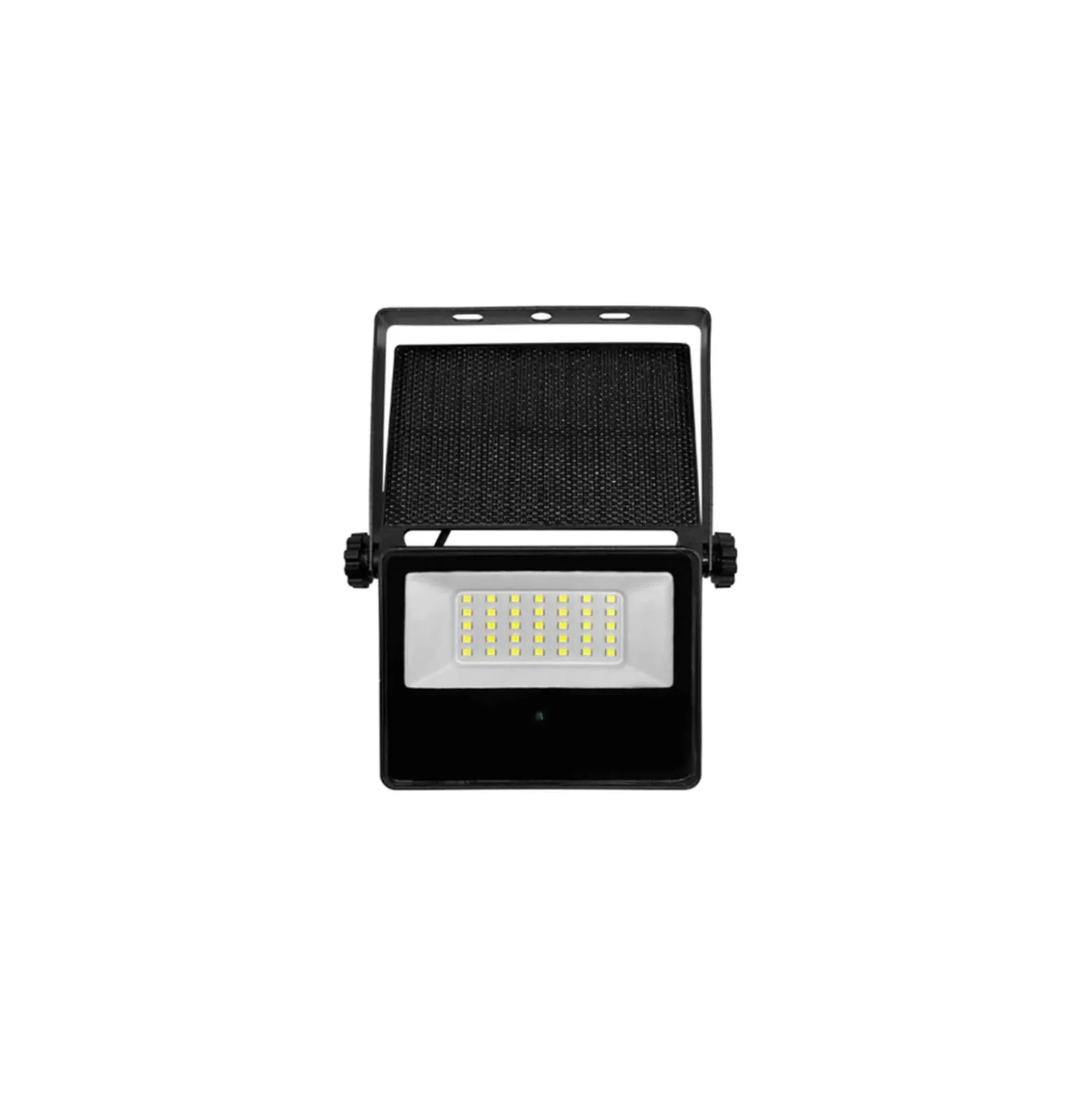 Bright Choice LED Strålkastare Svart 10W 860lm 120D - 765 Dagsljus | IP65 - Solar - Symmetrisk