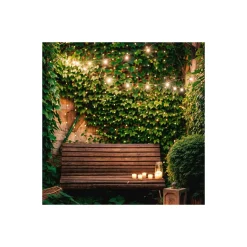Bright Choice Ljusslinga LED Moonballs ABS 1W 20lm - 850 Kallvit | IP65 - Solar
