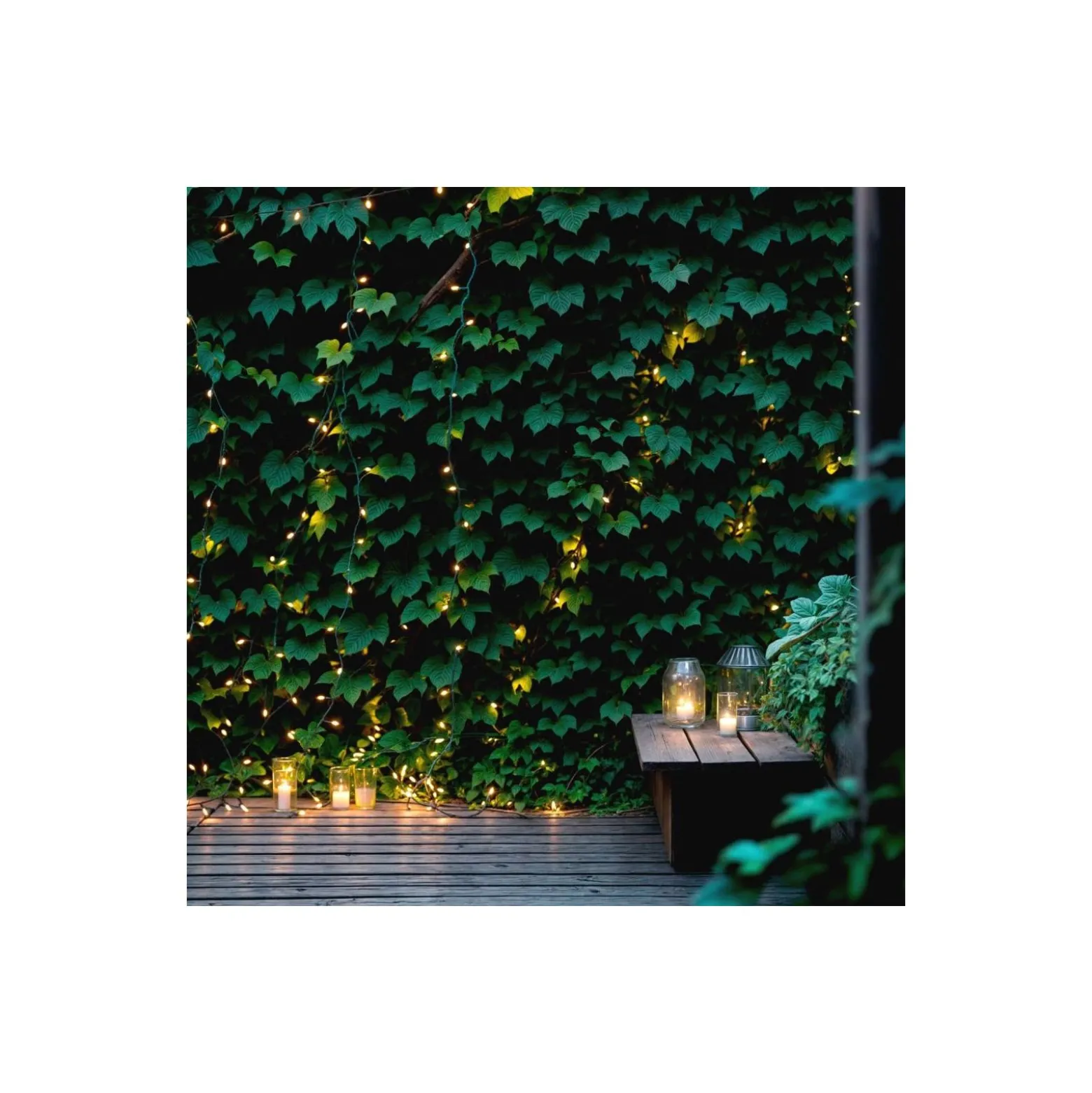 Bright Choice Ljusslinga LED Moonballs ABS 1W 20lm - 850 Kallvit | IP65 - Solar