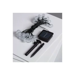 Bright Choice Ljusslinga LED Moonballs ABS 1W 20lm - 850 Kallvit | IP65 - Solar