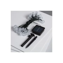 Bright Choice Ljusslinga LED Moonballs ABS 1W 20lm - 850 Kallvit | IP65 - Solar