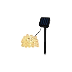 Bright Choice Ljusslinga LED Moonballs ABS 1W 20lm - 830 Varm Vit + RGB | IP65 - Solar