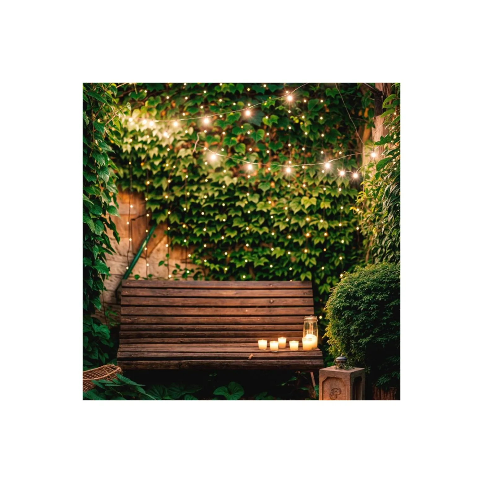 Bright Choice Ljusslinga LED Moonballs ABS 1W 20lm - 830 Varm Vit + RGB | IP65 - Solar