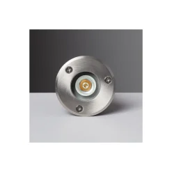 Bright Choice Markspotlights Meillion Rostfritt Stål Silver 3W 150lm - 830 Varm Vit
