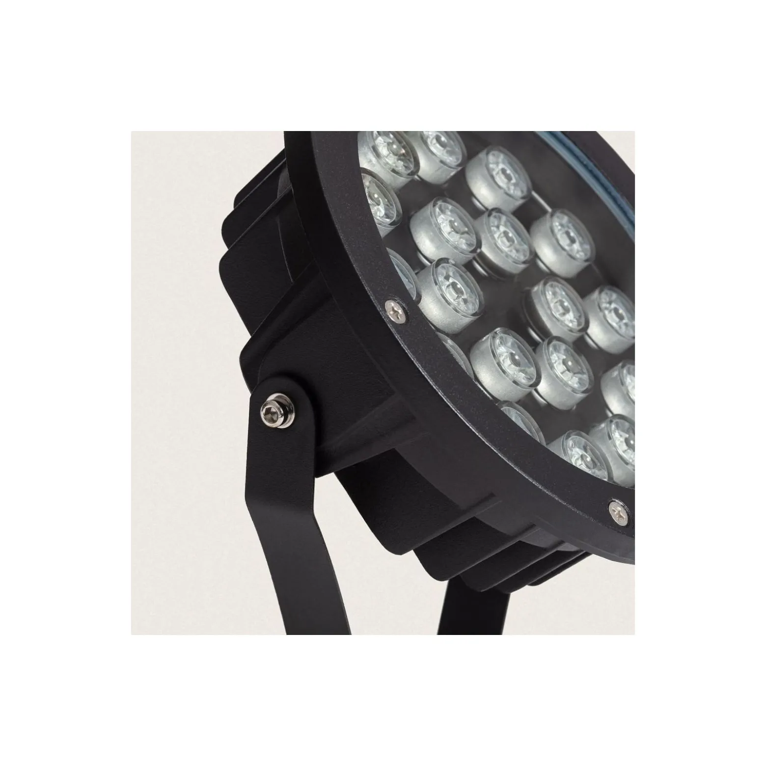 Bright Choice Spik Ljus Colmar Aluminium Svart 18W 1620lm - 830 Varm Vit