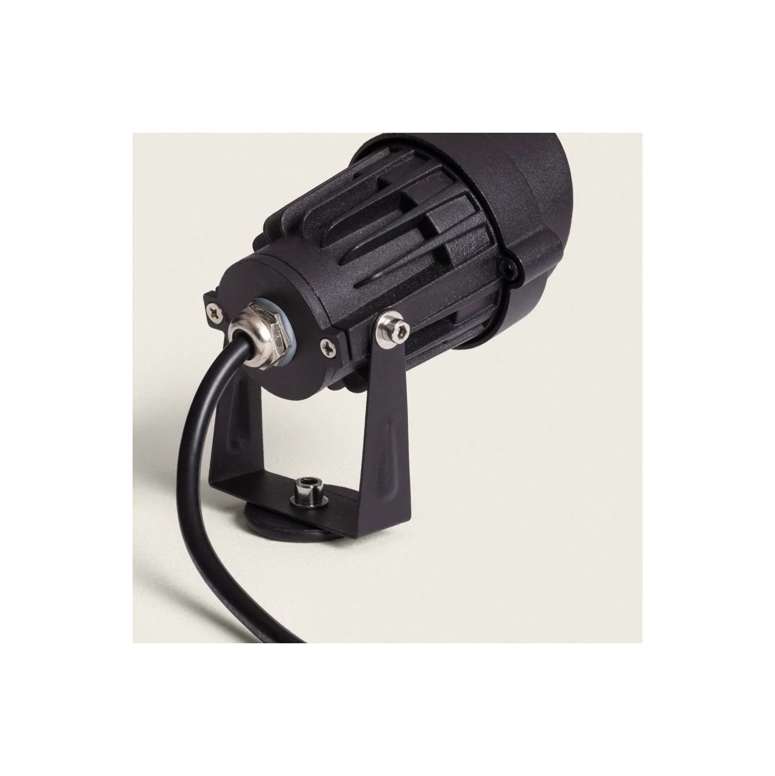 Bright Choice Spik Ljus Vetusta Aluminium Svart 7W 700lm - 830 Varm Vit