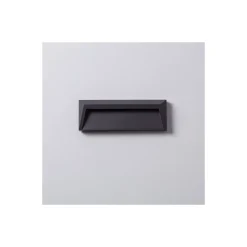 Bright Choice Vägglampa Chester PC Antracit 2W 100lm - 840 Kallvit