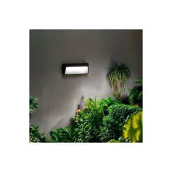 Bright Choice Vägglampa Chester PC Antracit 2W 100lm - 840 Kallvit