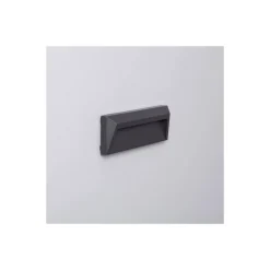 Bright Choice Vägglampa Chester PC Antracit 2W 100lm - 830 Varm Vit