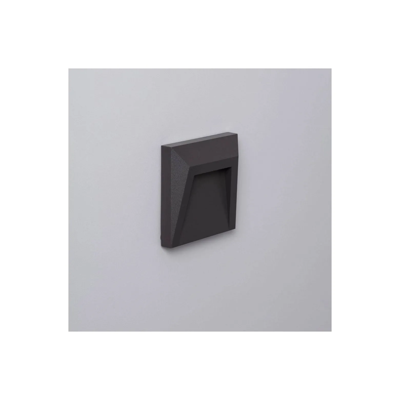 Bright Choice Vägglampa Clover PC Antracit 1.5W 100lm - 840 Kallvit