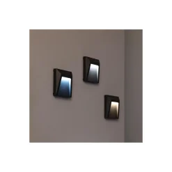 Bright Choice Vägglampa Clover PC Antracit 1.5W 100lm - 830 Varm Vit