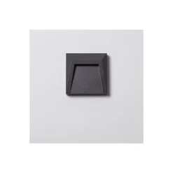 Bright Choice Vägglampa Clover PC Antracit 1.5W 100lm - 830 Varm Vit