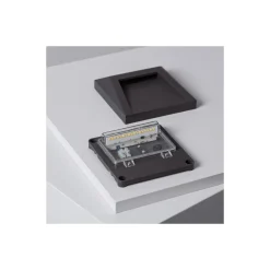 Bright Choice Vägglampa Clover PC Antracit 1.5W 100lm - 830 Varm Vit