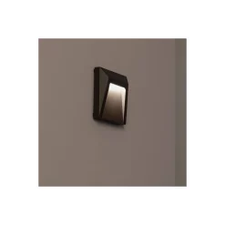 Bright Choice Vägglampa Clover PC Antracit 1.5W 100lm - 830 Varm Vit