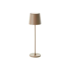 Brilliant Bordslampa Kaami Metall Plast Brun 2W 310lm - 830 Varm Vit | 100mm - IP44 - Utomhus - Dimbar