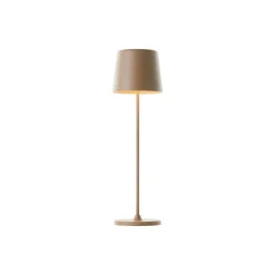 Brilliant Bordslampa Kaami Metall Plast Brun 2W 310lm - 830 Varm Vit | 100mm - IP44 - Utomhus - Dimbar