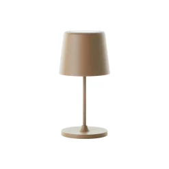 Brilliant Bordslampa Kaami Metall Plast Brun 2W 310lm - 830 Varm Vit | 100mm - IP44 - Utomhus - Dimbar