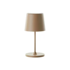Brilliant Bordslampa Kaami Metall Plast Brun 2W 310lm - 830 Varm Vit | 100mm - IP44 - Utomhus - Dimbar