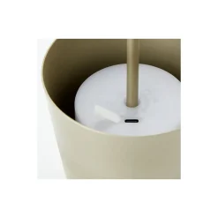 Brilliant Bordslampa Kaami Metall Plast Guld 2W 310lm - 830 Varm Vit | 100mm - IP44 - Utomhus - Dimbar
