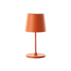 Brilliant Bordslampa Kaami Metall Plast Apelsin 2W 310lm - 830 Varm Vit | 100mm - IP44 - Utomhus - Dimbar