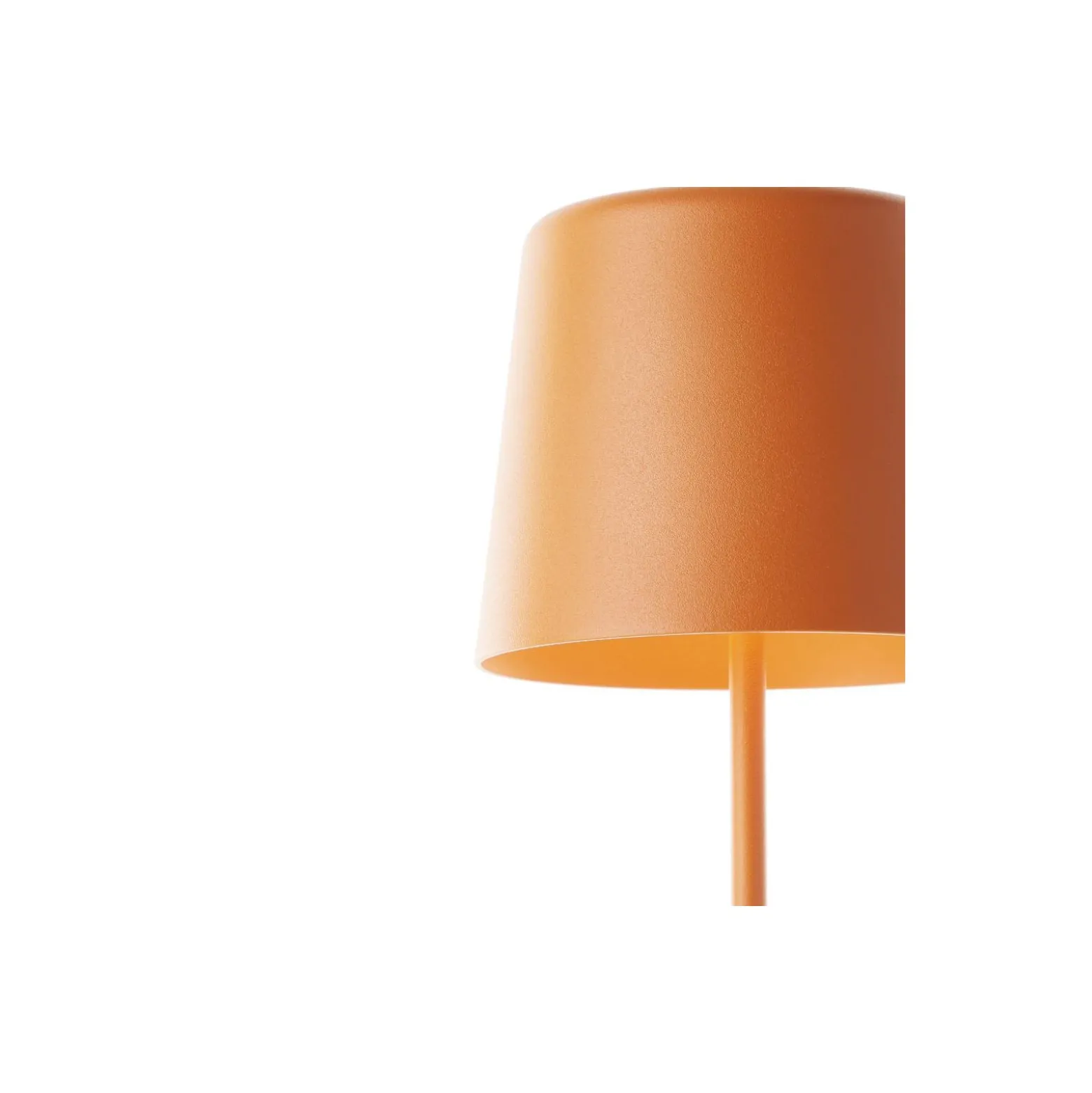 Brilliant Bordslampa Kaami Metall Plast Apelsin 2W 310lm - 830 Varm Vit | 100mm - IP44 - Utomhus - Dimbar