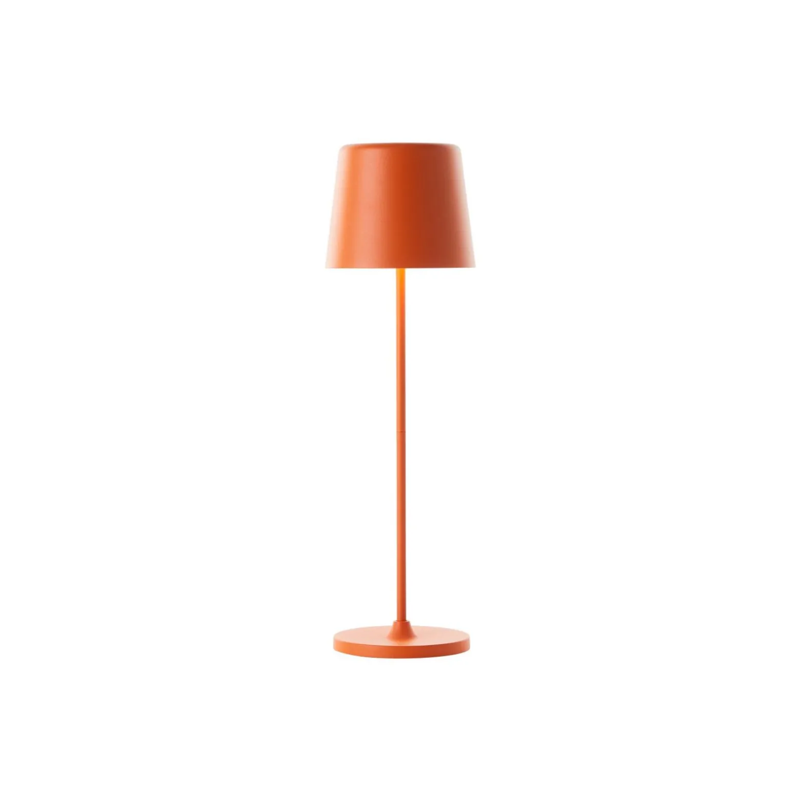 Brilliant Bordslampa Kaami Metall Plast Apelsin 2W 310lm - 830 Varm Vit | 100mm - IP44 - Utomhus - Dimbar