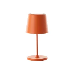 Brilliant Bordslampa Kaami Metall Plast Apelsin 2W 310lm - 830 Varm Vit | 100mm - IP44 - Utomhus - Dimbar