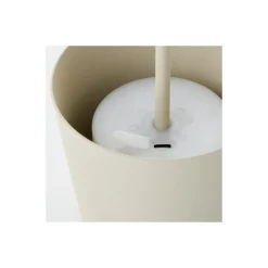 Brilliant Bordslampa Kaami Metall Plast Beige 2W 310lm - 830 Varm Vit | 100mm - IP44 - Utomhus - Dimbar