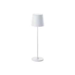 Brilliant Bordslampa Kaami Metall Plast Vit 2W 310lm - 830 Varm Vit | 100mm - IP44 - Utomhus - Dimbar